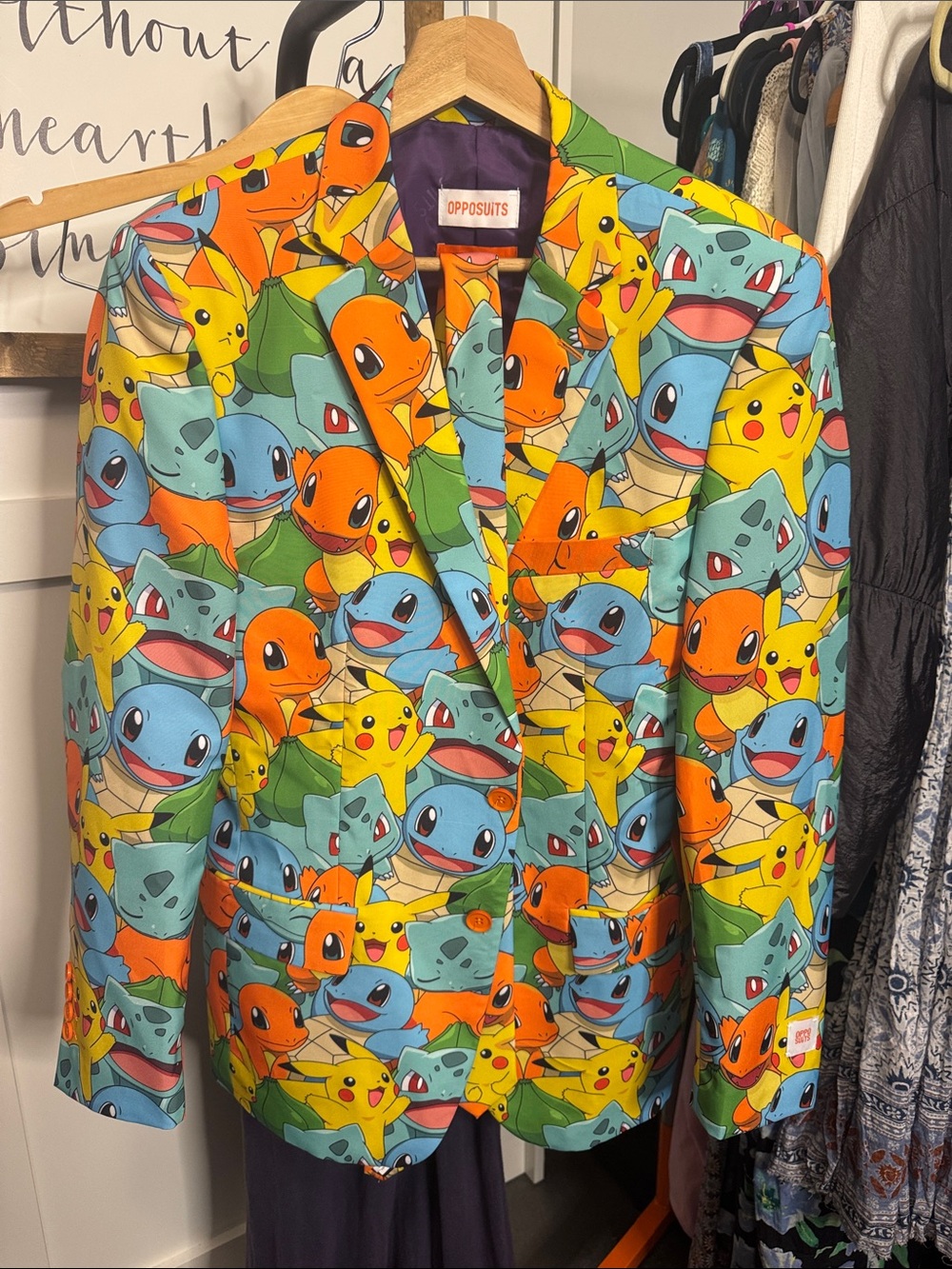 OppoSuits Multi-Color Pokémon Character Blazer